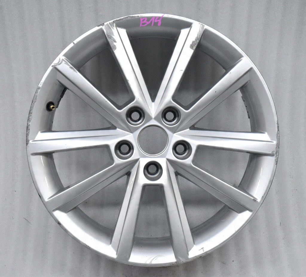 1x Alufelge 17 Zoll 7.0" 5x112 49ET 5E0601025E 5E0601025BT Skoda Superb Iii