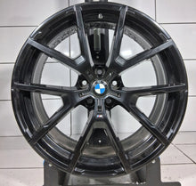 Laden Sie das Bild in den Galerie-Viewer, 1x Alufelge 20 Zoll 8.0" 5x112 26ET Glanz Schwarz 8097240 BMW G14 G15 Rim Wheel FEL4982643381ij