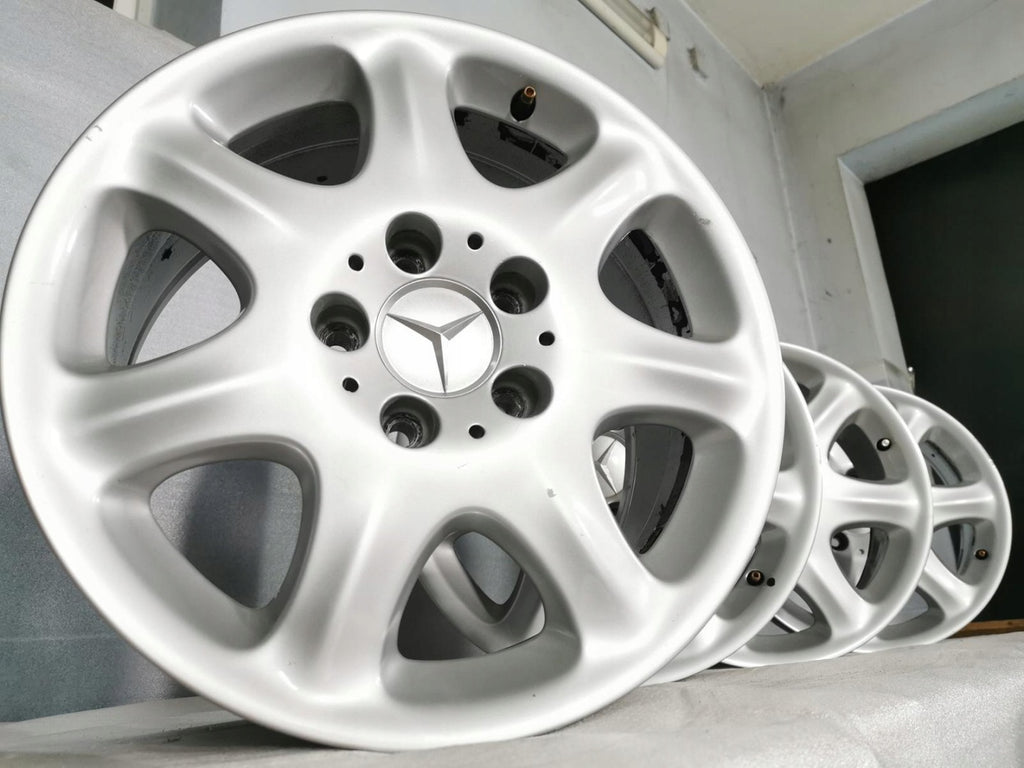 4x Alufelge 16 Zoll 7.5" 5x112 46ET A2204010102 Mercedes-Benz W204 W220 W212 FEL6990149706fq