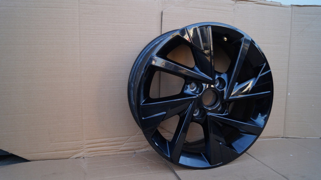 1x Alufelge 16 Zoll 6.5" 4x100 38ET Schwarz OP516009 Opel Corsa Rim Wheel FEL1153661950le