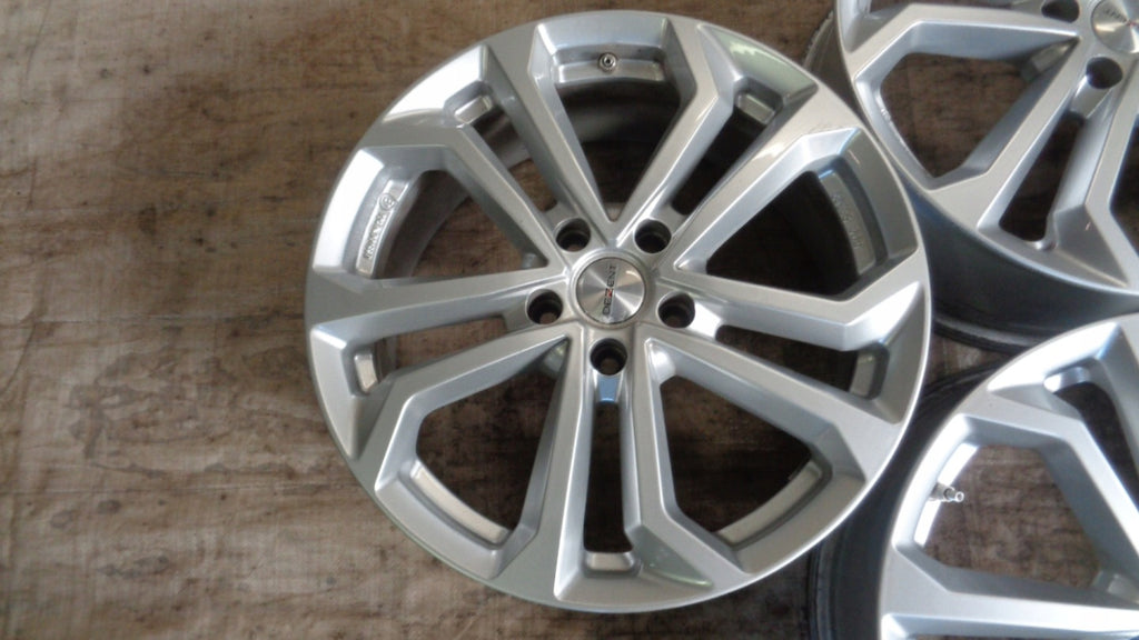 4x Alufelge 18 Zoll 7.5" 5x112 51ET Glanz Silber Audi I Rim Wheel FEL1265800683rb