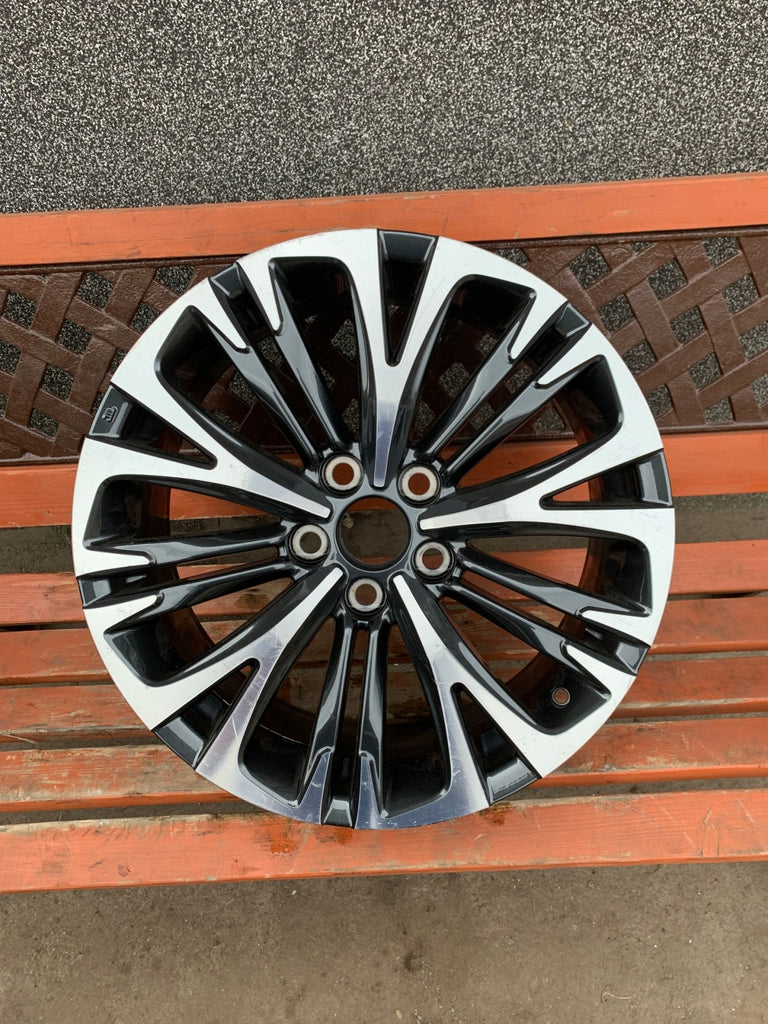 1x Alufelge 18 Zoll 7.0" 5x114.3 50ET Glanz Graphit CMS1118-5 Mg Chr Rim Wheel FEL1366703350ol