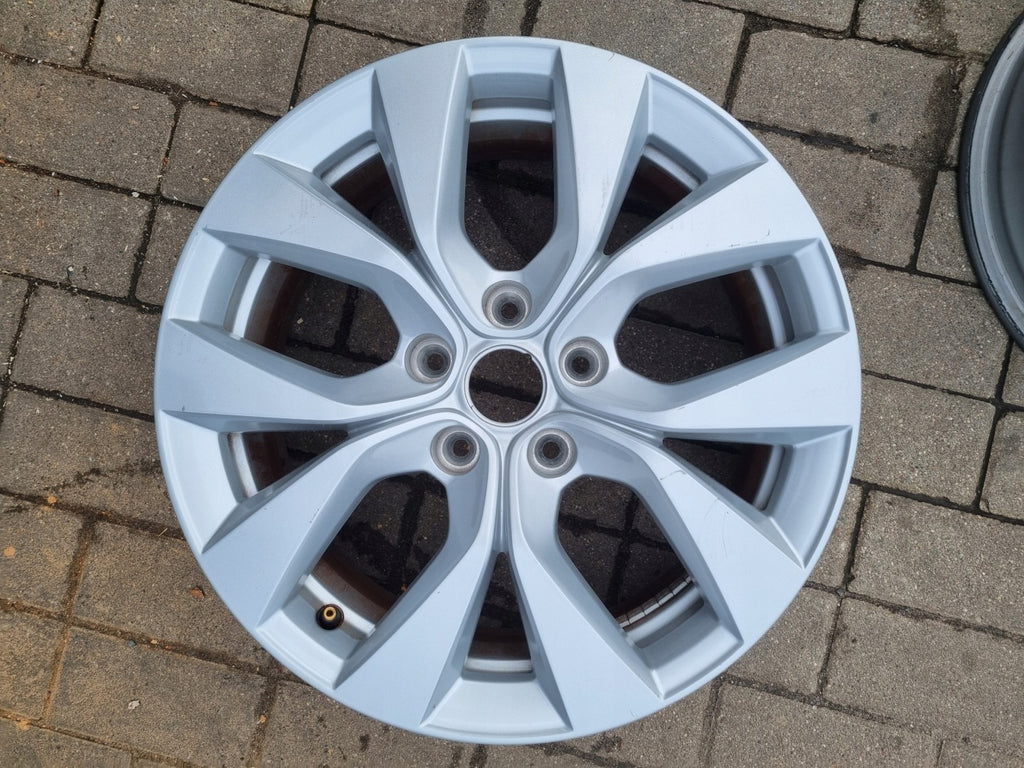 1x Alufelge 17 Zoll 7.0" 5x114.3 35ET Glanz Silber 403001698R- Renault Rim Wheel FEL8406365239yc