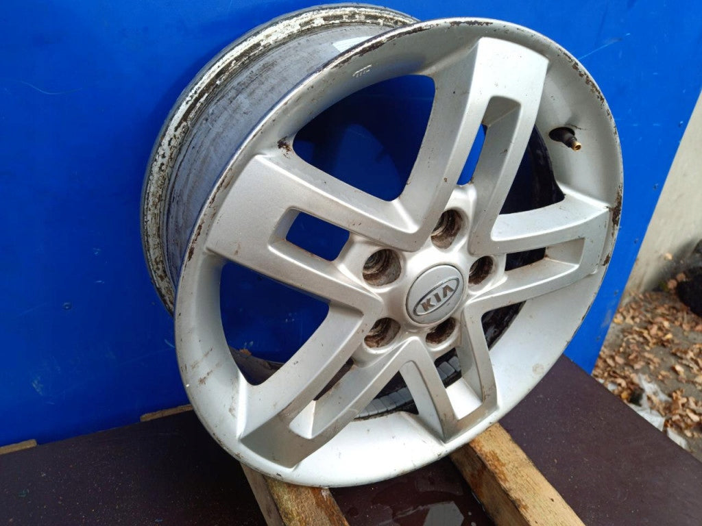 1x Alufelge 16 Zoll 6.5" 5x114.3 Kia I Rim Wheel FEL1524377969cc