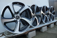 Laden Sie das Bild in den Galerie-Viewer, 4x Alufelge 18 Zoll 8.0&quot; 5x112 43ET Glanz Schwarz A2134013200 Mercedes-Benz W213