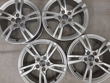 Laden Sie das Bild in den Galerie-Viewer, 4x Alufelge 17 Zoll 6.5" 5x112 43ET Glanz Silber 8V0601025DK Audi Rim Wheel FEL6381213204pz