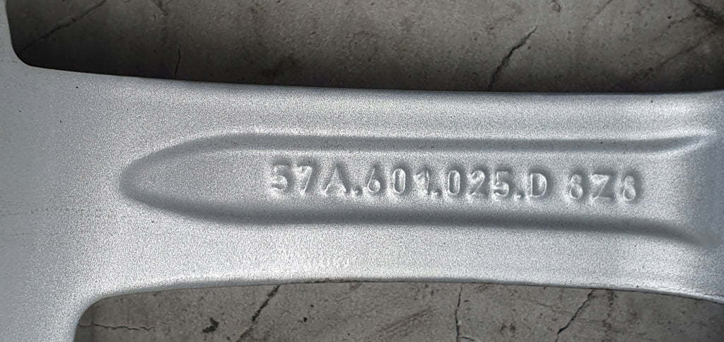 1x Alufelge 18 Zoll 7.0" 5x112 45ET Glanz Silber 57A601025D Skoda Karoq FEL9823715176kd