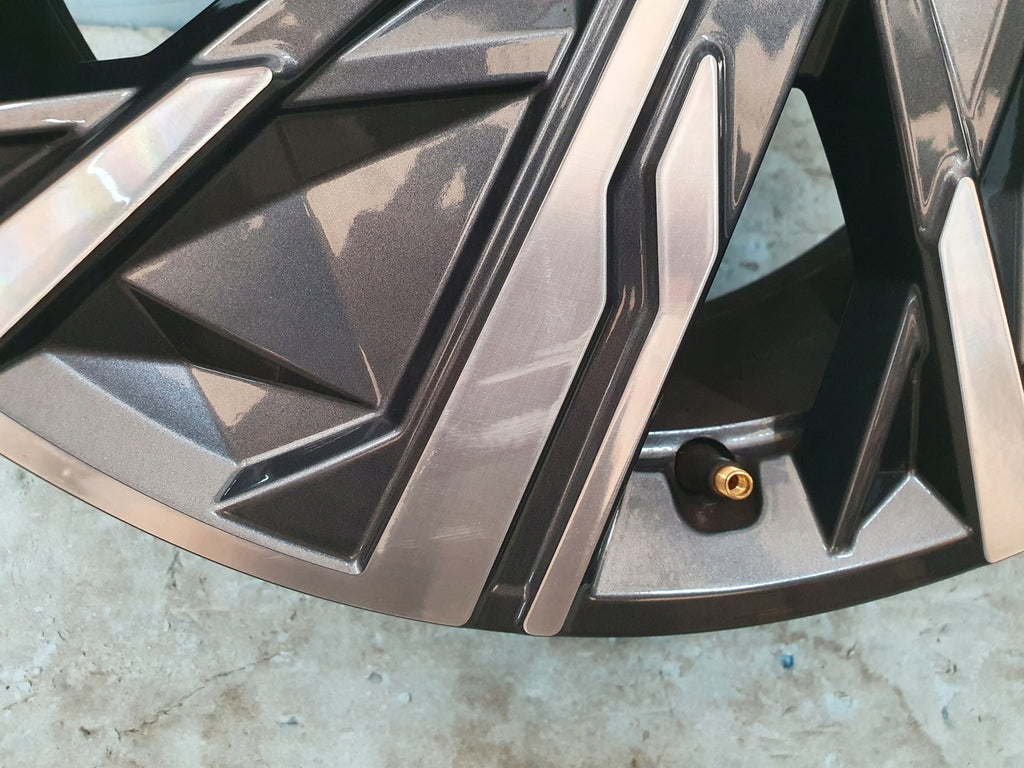 1x Alufelge 17 Zoll 7.0" 5x114.3 43 5ET 52910-N7160 Hyundai Tucson Rim Wheel