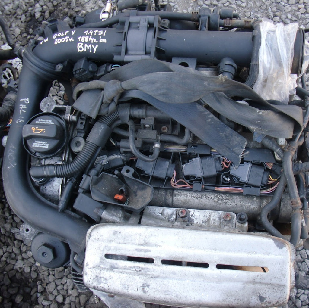 Motor VW Golf V Touran BMY 1.4 TSI 140PS 103kW 188TKm 2005 Benzin Unkomplett