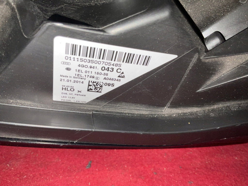 Frontscheinwerfer Audi A6 C7 4G0941043C Links Scheinwerfer Headlight