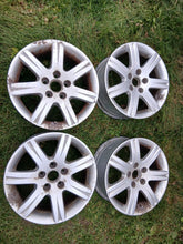 Load image into Gallery viewer, 4x Alufelge 16 Zoll 7.0" 5x112 42ET Grau 4F0071496666 Audi Rim Wheel FEL6450132334uu