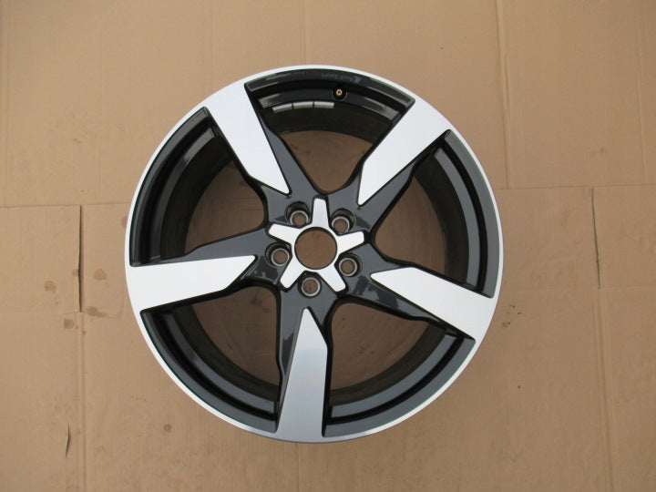 1x Alufelge 20 Zoll 8.5" 5x112 43ET Glanz Schwarz 4K0601025AD Audi A6 Rim Wheel FEL5252357739ty