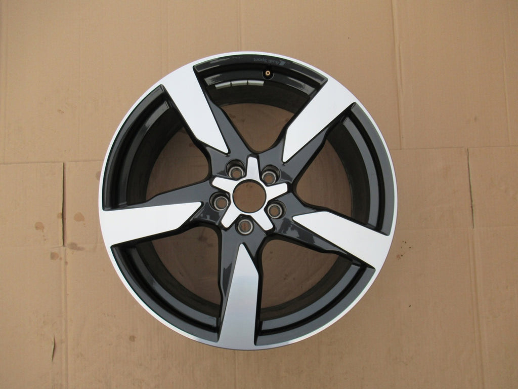 1x Alufelge 20 Zoll 8.5" 5x112 43ET Glanz Schwarz 4K0601025AD Audi A6 Rim Wheel FEL5252357739ty