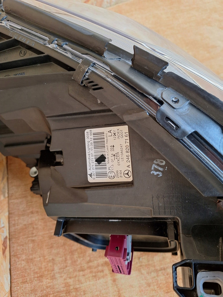 Frontscheinwerfer Mercedes-Benz W246 A2468207161 Xenon Links Headlight SCH2580841513mv