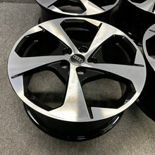 Laden Sie das Bild in den Galerie-Viewer, 4x Alufelge 18 Zoll 7.5" 5x112 51ET Glanz Schwarz 8V0601025DB Audi A3 Rim Wheel FEL1819004361ay