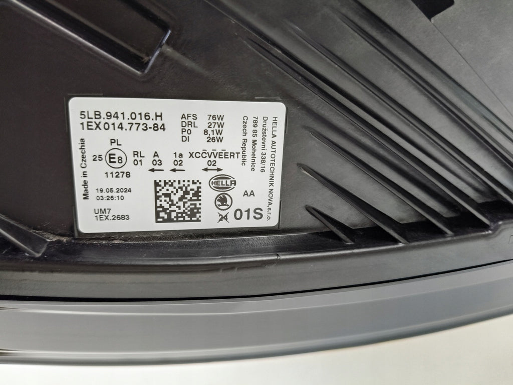 Frontscheinwerfer Skoda Enyaq 5LB941016H Full LED Rechts Scheinwerfer Headlight