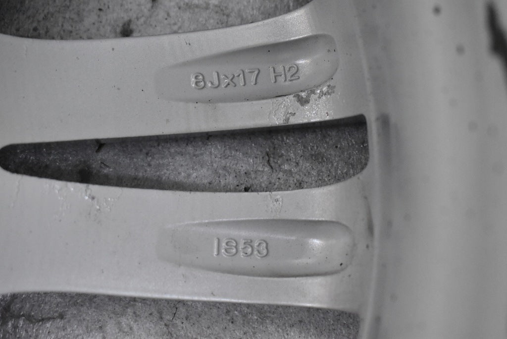 1x Alufelge 17 Zoll 8.0" 5x120 53ET Glanz Silber 7845851 BMW 2 F22 1 F21 F20 FEL2345636678ex