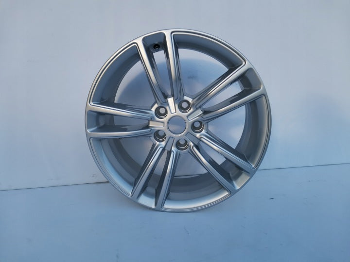 1x Alufelge 19 Zoll 8.0" 5x120 40ET Glanz Silber 6007214-00-D Tesla S Rim Wheel FEL9426157081uz