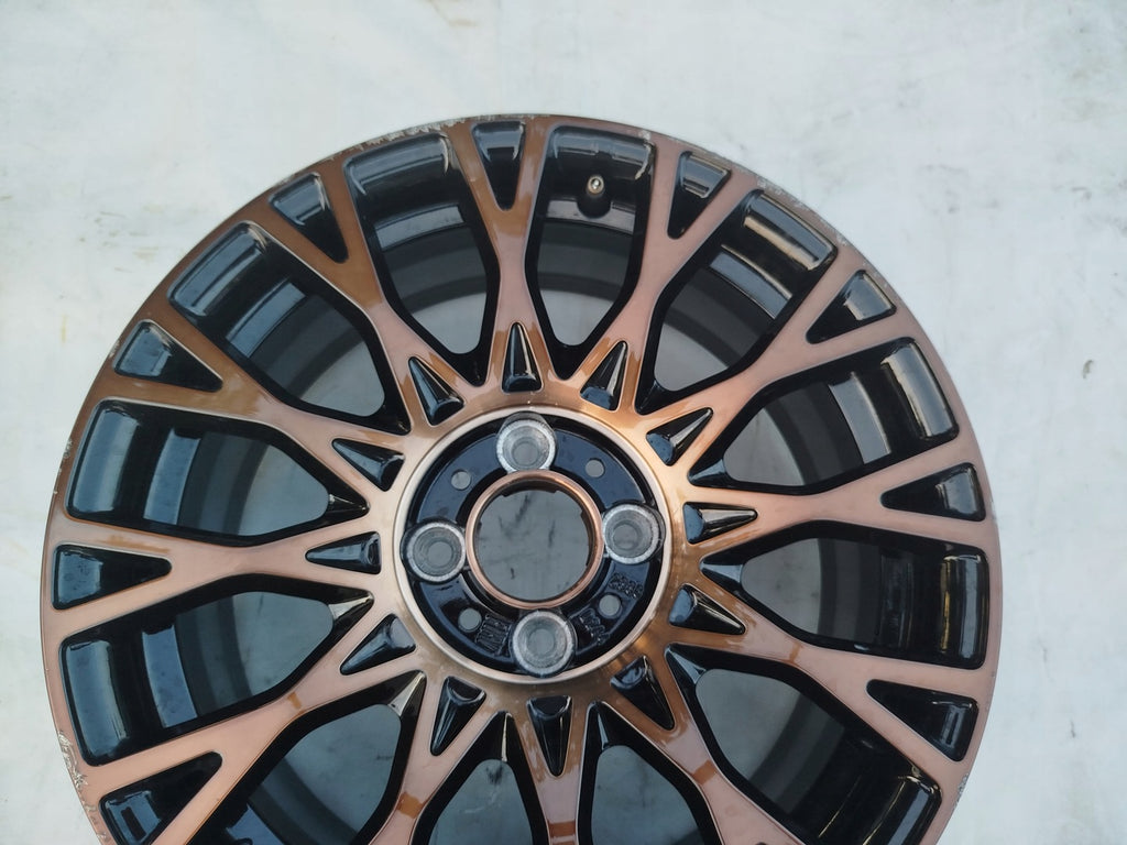 1x Alufelge 16 Zoll 6.5" 4x98 35ET Glanz Graphit 51202574 Fiat Mg Rim Wheel