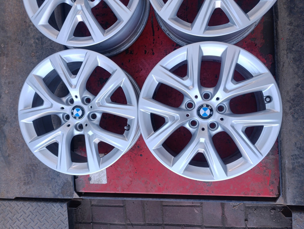 4x Alufelge 17 Zoll 6.5" 5x112 39ET Glanz Silber 6856076 BMW X2 F39 X1 F48 FEL8978069587st