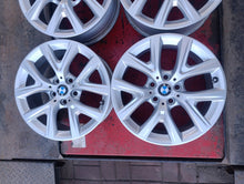 Laden Sie das Bild in den Galerie-Viewer, 4x Alufelge 17 Zoll 6.5" 5x112 39ET Glanz Silber 6856076 BMW X2 F39 X1 F48 FEL8978069587st