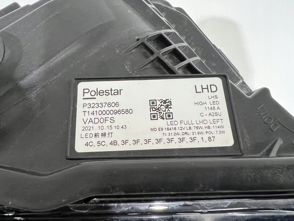Frontscheinwerfer Polestar II 32337606 Links Scheinwerfer Headlight