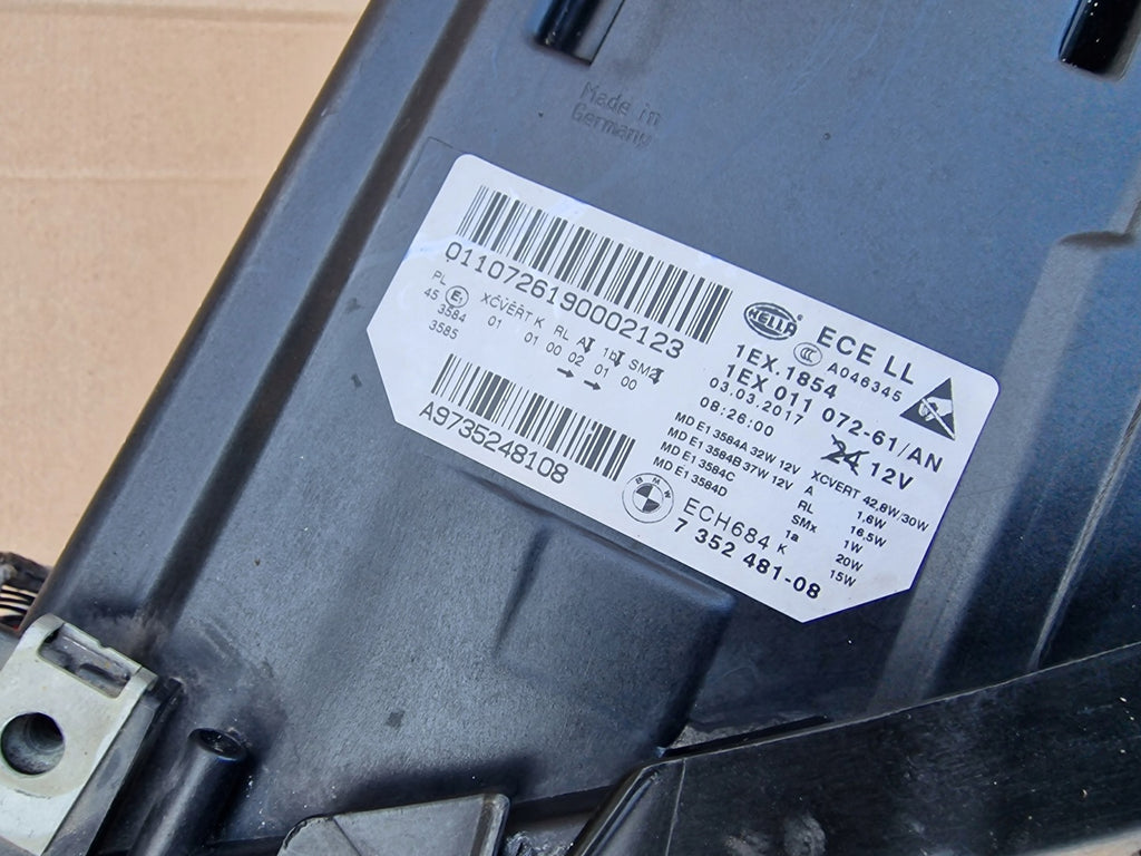 Frontscheinwerfer BMW 5 F11 F10 7352481-08 LED Links Scheinwerfer Headlight