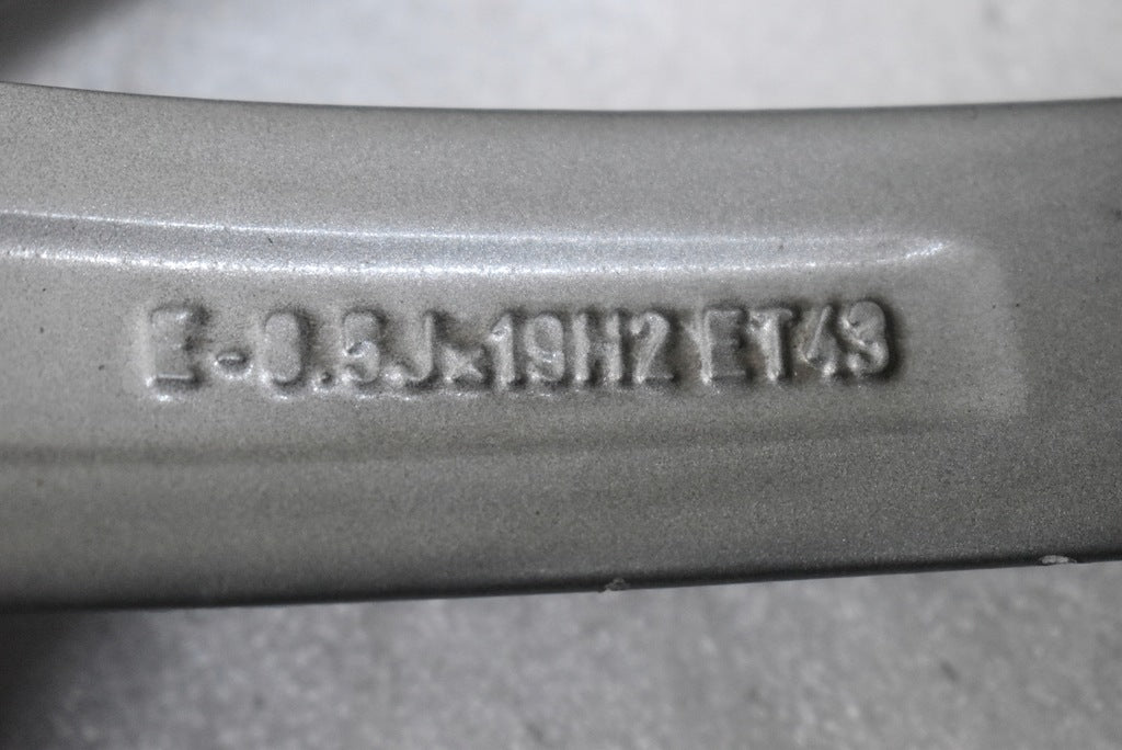 1x Alufelge 19 Zoll 8.5" 5x112 43ET Matt Graphit 8K0601025CT Audi A4 B8 Mg FEL9463344577we