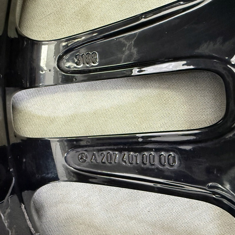 1x Alufelge 18 Zoll 8.0" 5x112 45ET Glanz Silber A2074010000 Mercedes-Benz Mg FEL3449499008wb