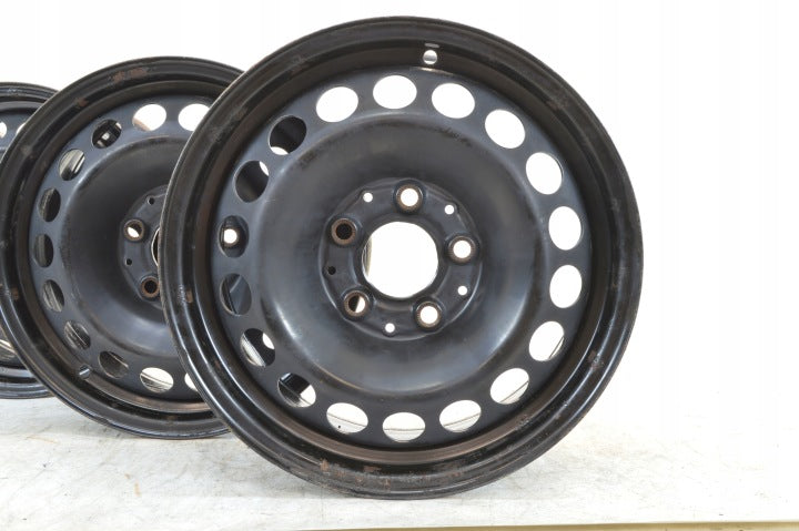 4x Alufelge 15 Zoll 6.5" 5x112 47ET Schwarz Audi W176 W246 Rim Wheel FEL3825889888nk