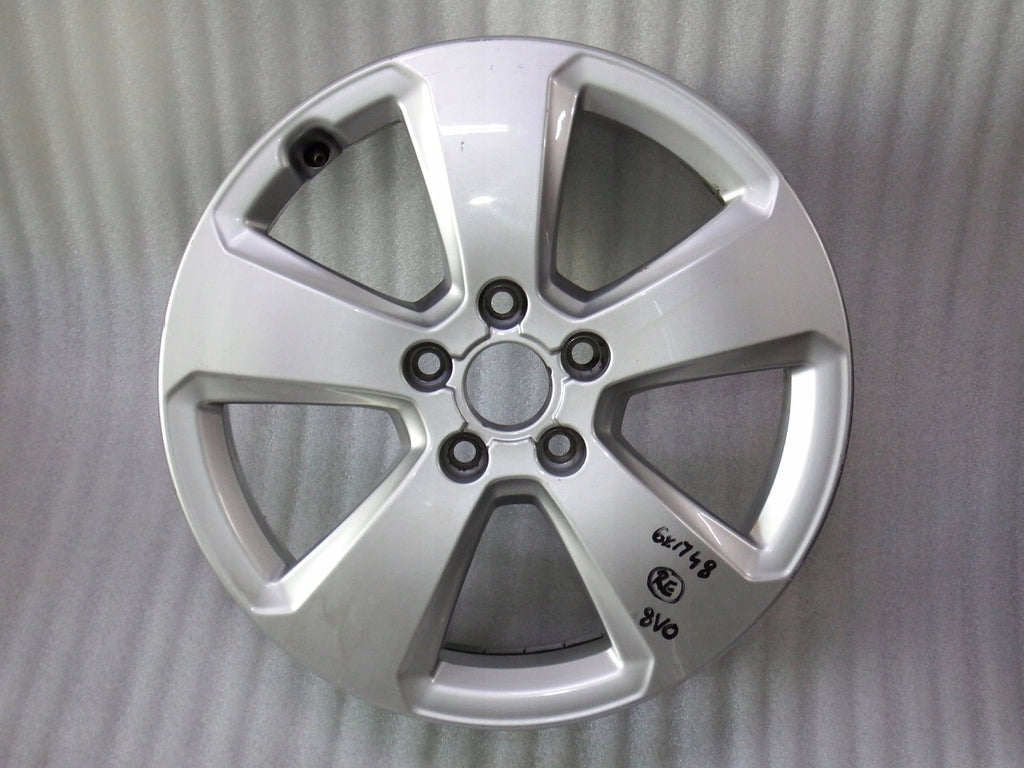 1x Alufelge 17 Zoll 6.0" 5x112 48ET Glanz Silber 8V0601025C Audi A3 Rim Wheel