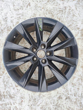 Laden Sie das Bild in den Galerie-Viewer, 1x Alufelge 17 Zoll 7.0&quot; 5x100 46ET Glanz Schwarz 5JJ601025 Skoda Fabia Rapid
