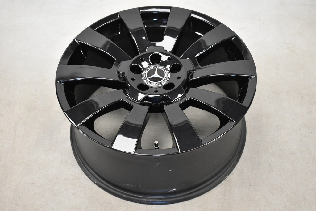 4x Alufelge 19 Zoll 8.5" 5x112 52ET Glanz Schwarz A2044012102 Mercedes-Benz X204 FEL5915900085ex