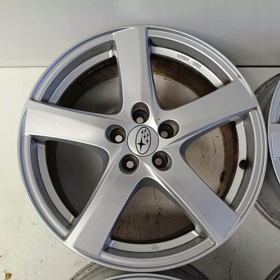 4x Alufelge 17 Zoll 7.0" 5x100 48ET Subaru Impreza Forester Legacy I Rim Wheel FEL1587222643lr
