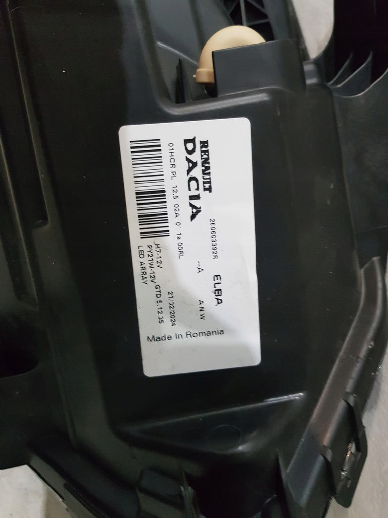 Frontscheinwerfer Dacia Sandero III 260603392R Links Scheinwerfer Headlight