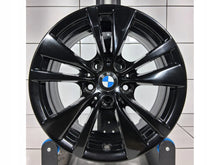 Laden Sie das Bild in den Galerie-Viewer, 4x Alufelge 16 Zoll 7.0" 5x112 52ET Glanz Schwarz 6855085 BMW F45 F46 Rim Wheel FEL1481293546mq