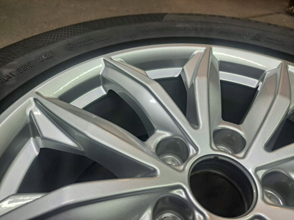 4x Alufelge 17 Zoll 7.0" 5x112 34ET Glanz Silber 80A601025J Audi Q5 A3 I FEL3495848654vu
