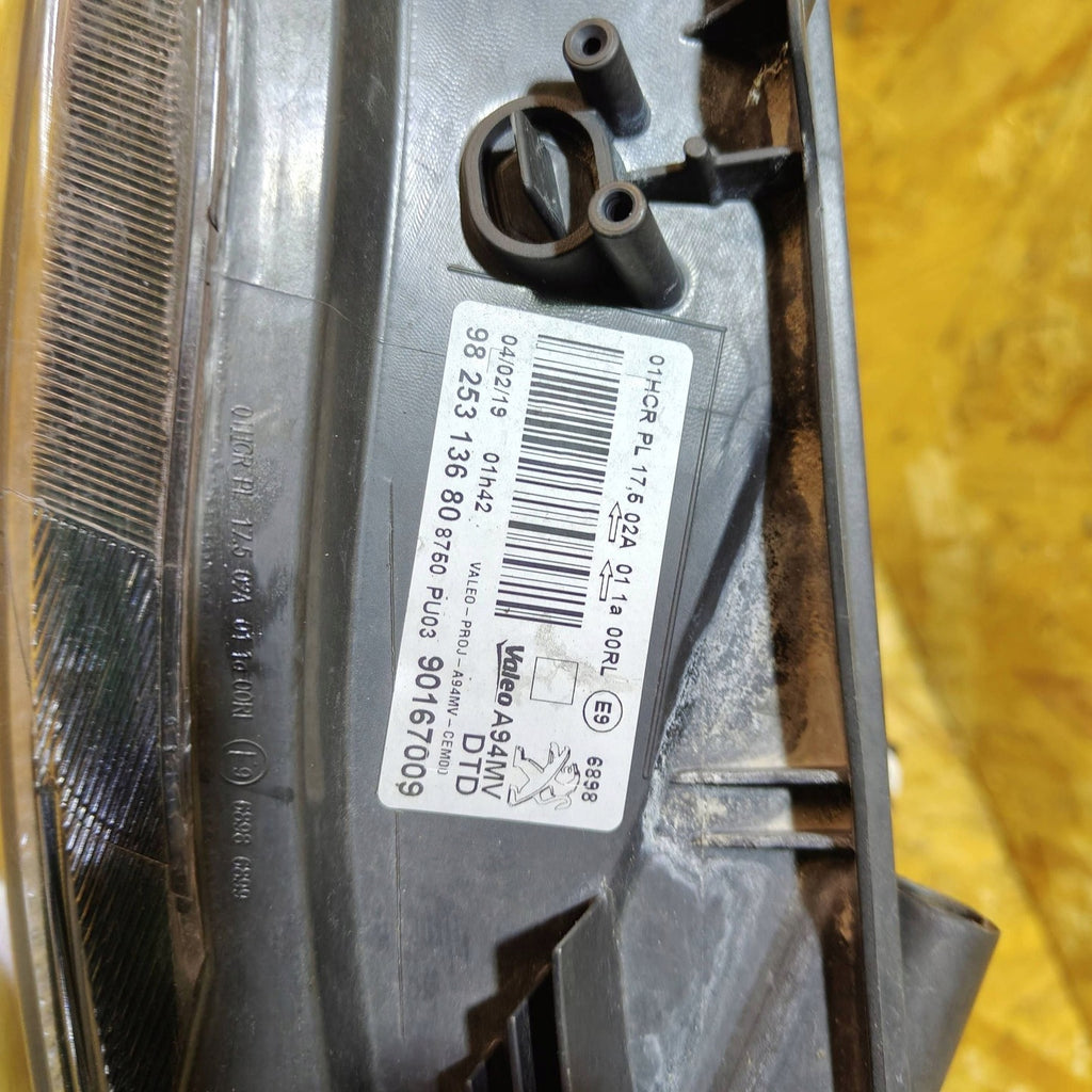 Frontscheinwerfer Peugeot 2008 I 90167009 Rechts Scheinwerfer Headlight SCH9653007531ra