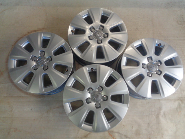 4x Alufelge 16 Zoll 6.5" 5x112 50ET 8P0601025BJ Audi Rim Wheel FEL4904374556jk