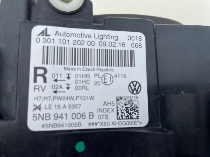 Frontscheinwerfer VW Tiguan 5NB941005B 5NB941006B Rechts Scheinwerfer Headlight SCH9052818903xg