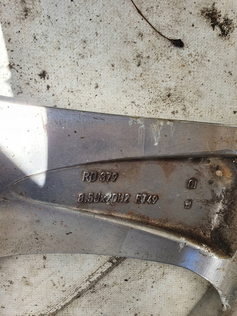 1x Alufelge 20 Zoll 8.5" 5x108 49ET Jaguar Rim Wheel