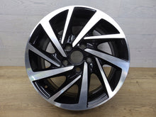 Load image into Gallery viewer, 1x Alufelge 16 Zoll 6.5&quot; 5x112 48ET Glanz Schwarz 5TA601025 VW Touran Rim Wheel