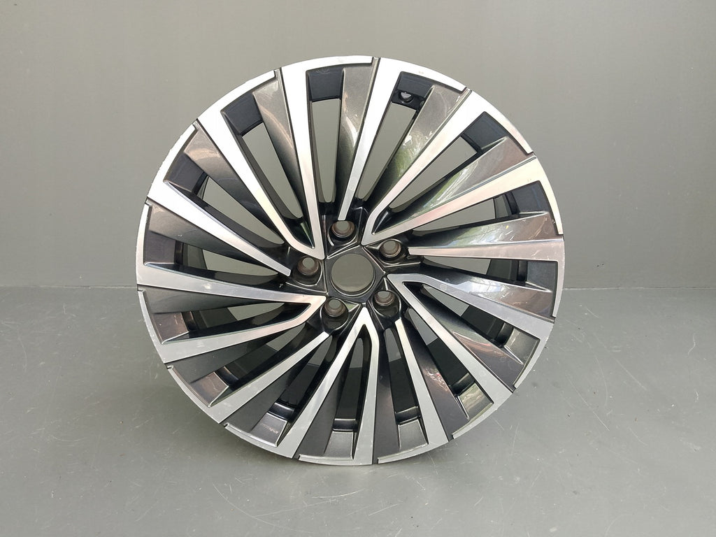 1x Alufelge 18 Zoll 8.0" 5x112 44ET 3P0601025F Skoda Superb Rim Wheel
