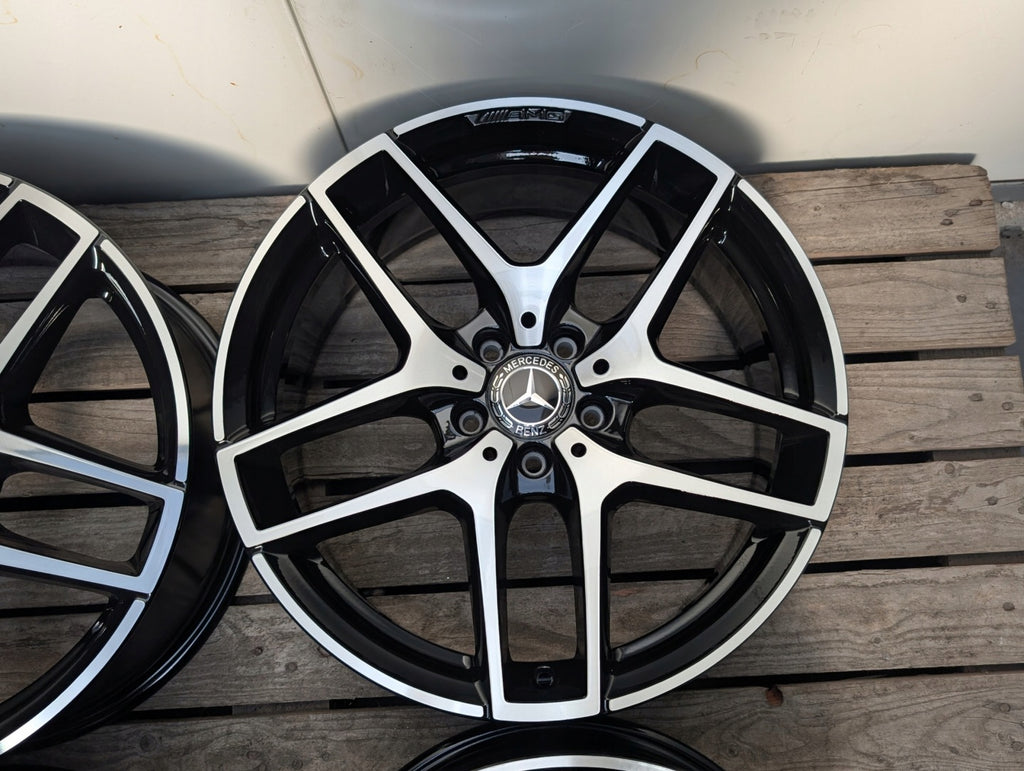 4x Alufelge 19 Zoll 8.0" 5x112 38ET A2534011800 Mercedes-Benz Glc Rim Wheel FEL9630141617bk