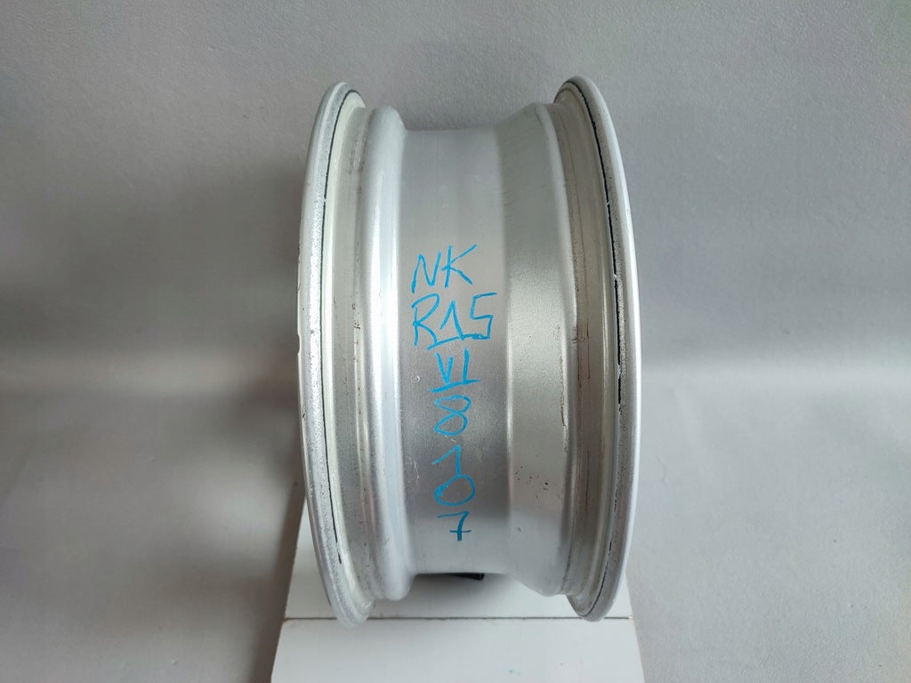 1x Alufelge 15 Zoll 6.0" 4x100 48ET Glanz Silber 52910K7100 Hyundai I10 III I20 FEL2616703814dj