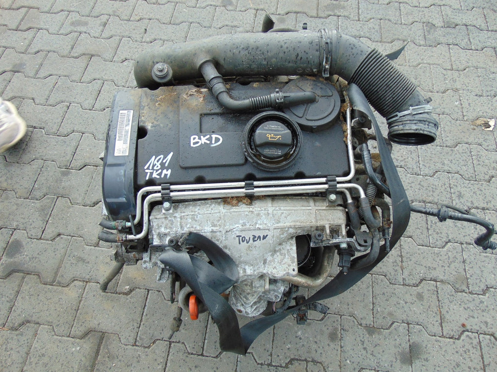 Motor Audi Seat VW BKD 2.0 TDI 140PS 103kW 181TKm Diesel Engine Komplett