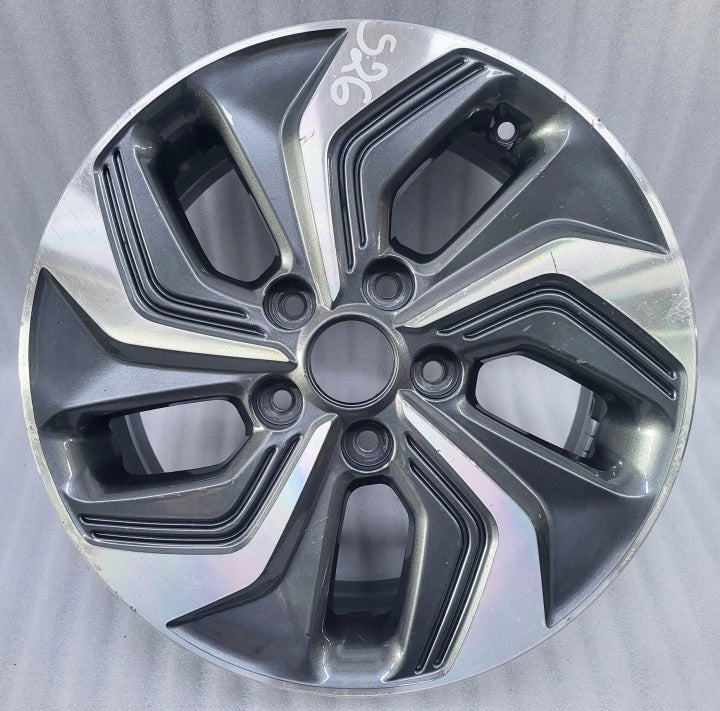 1x Alufelge 16 Zoll 6.5" 5x114.3 44ET 52910CM100 Hyundai Sonata Rim Wheel FEL7740861522bm