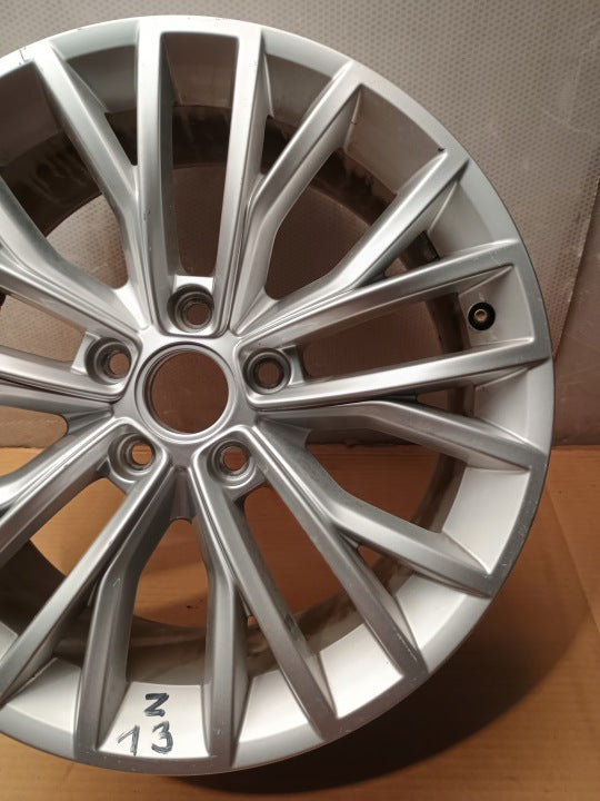 1x Alufelge 17 Zoll 7.5" 5x112 40ET Glanz Silber 3G8601025H VW Arteon Rim Wheel FEL7208141220up
