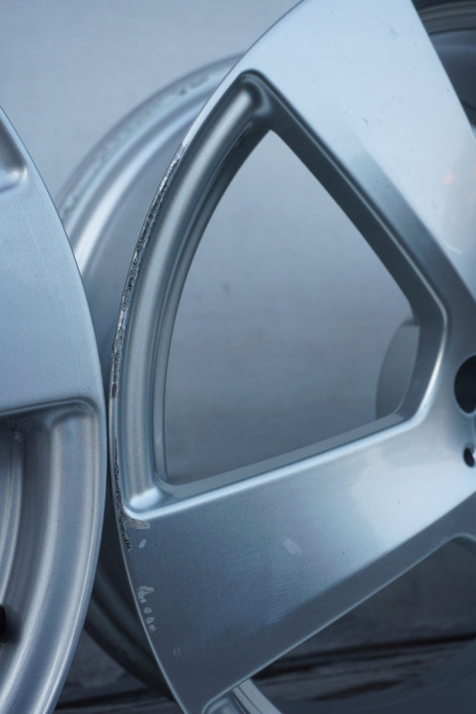 4x Alufelge 18 Zoll 8.5" 5x112 48ET Glanz Silber A2124011302 Mercedes-Benz FEL2621481142kk