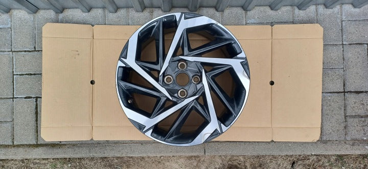 1x Alufelge 17 Zoll 7.0" 4x100 52910-Q0300 Kia Rim Wheel FEL7220293475bq